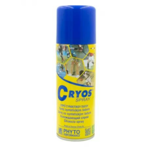 Ψυκτικό Spray Cryos με κρυοθεραπευτική δράση για τους μυϊκούς πόνους, 400 ml με άρωμα ευκαλύπτου.