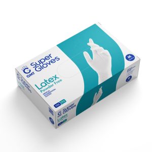 Γάντια latex χωρίς πούδρα GMT - 100 τμχ