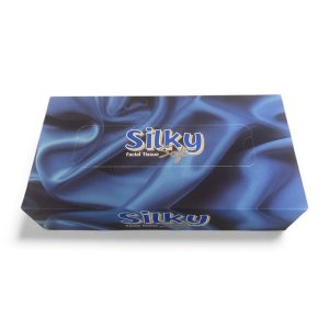 Χαρτομάνδηλα λευκά facial Silky 2ply -100τμχ