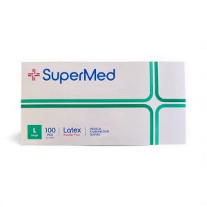 Γάντια latex χωρίς πούδρα GMT Super Med - 100 τμχ